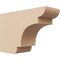Ekena Millwork 4in. W x 8in. H x 12in. L New Brighton Woodgrain TimberThane Rafter Tail, Primed Tan RFTUR04X08X12NEBRCPR - alternate 1